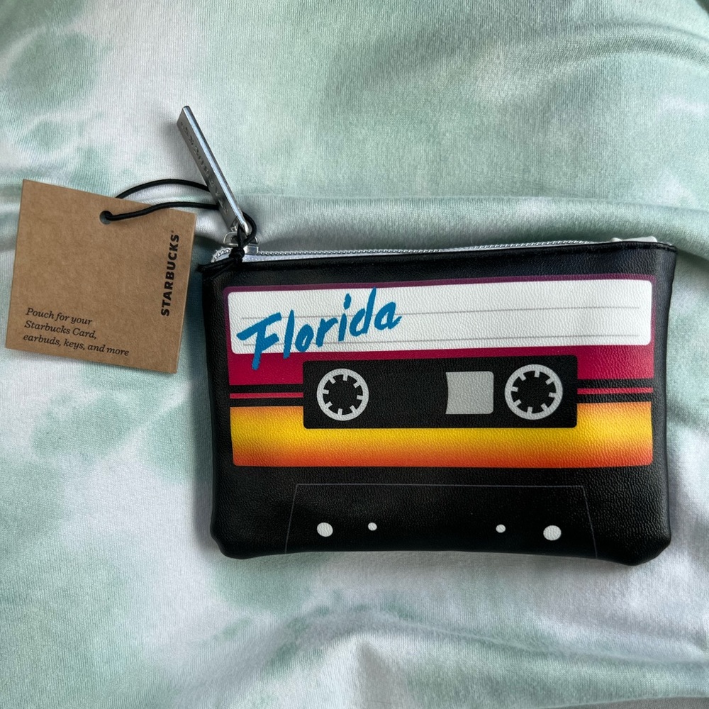 Starbucks Florida zip pouch